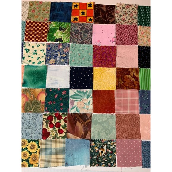 140 Pieces 2.5" Cotton Squares Quilting Fabric Bundle For Patchwork & Sewing Pro - Picture 3 of 9